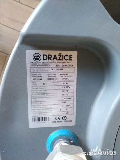 Бойлер Drazice OKC 100 NTR