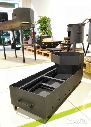 Мангал 3мм гост с подказанником от 8 до 16л