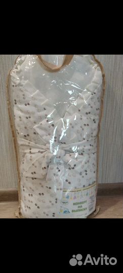 Конверт на выписку для девочки лето