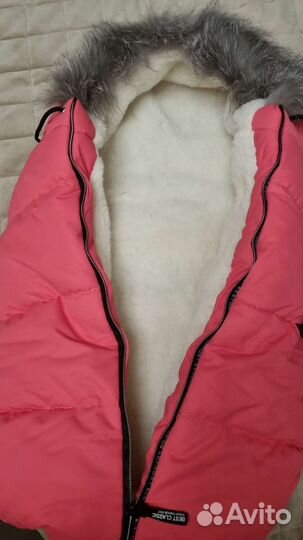 Зимний конверт в коляску