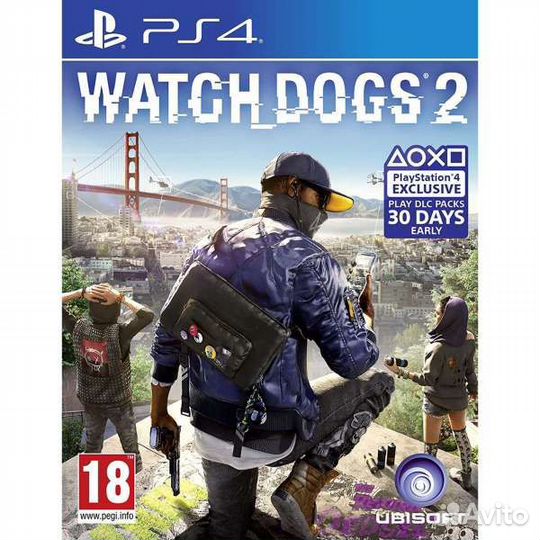 Игра Watch Dogs 2 PS4