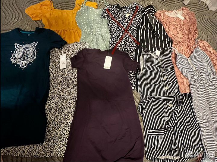 Новые женские вещи пакетом размер 42(36 вещей)