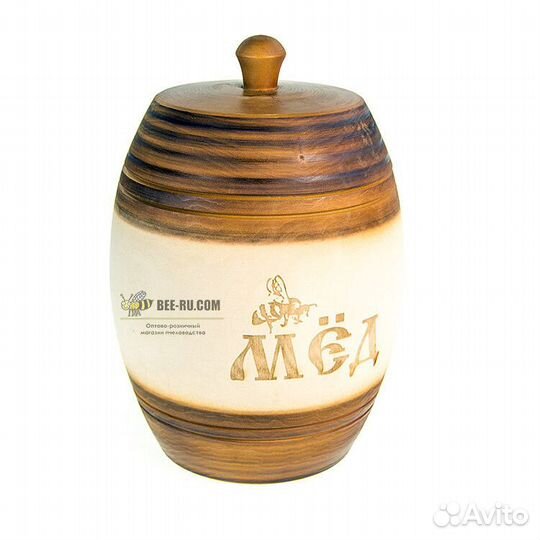 Бочонок для меда Царский 5 кг