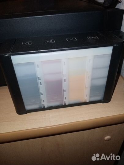 Цветной струйный принтер Epson l210 с снпч