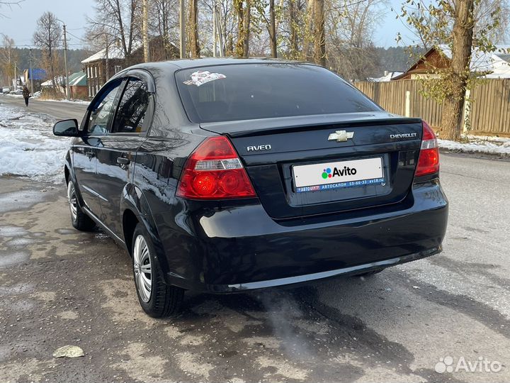 Chevrolet Aveo 1.2 МТ, 2007, 124 000 км
