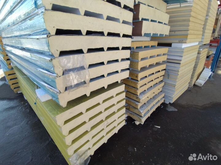 Сэндвич панели 25000 м2 в наличии