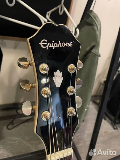 Электроакустическая гитара epiphone Ej 200ce/n