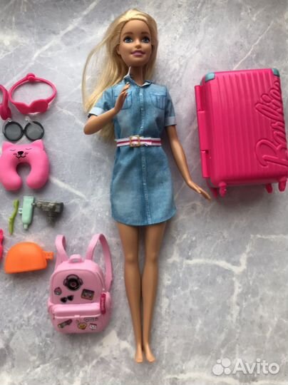 Набор барби barbie Vanity путешествия врач спа