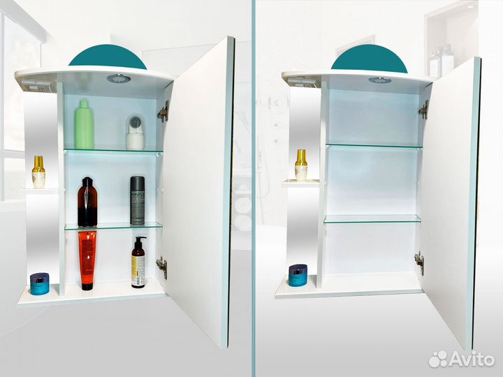 Зеркальный шкаф в ванну