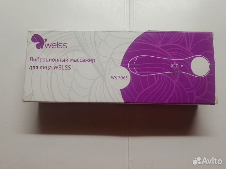 Вибрационный массажер для лица Welss