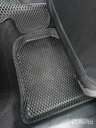 Коврики EVA эва 3D Polo лифтбек Rapid с бортами