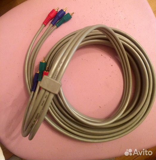 Видео кабель компонентный, 5 м