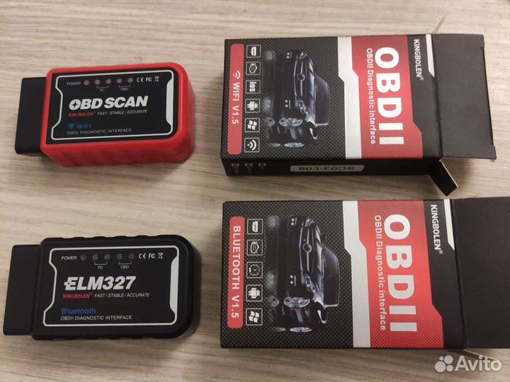 Автосканер elm327 obd 2 v1.5 (чип pic18f25k80)