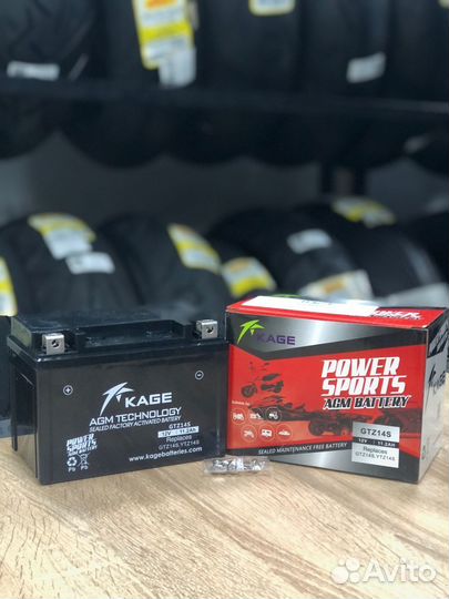 Аккумулятор мото AGM Kage YTZ14