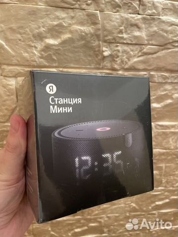 Яндекс станция мини с часами новая купить в Орле | Электроника | Авито