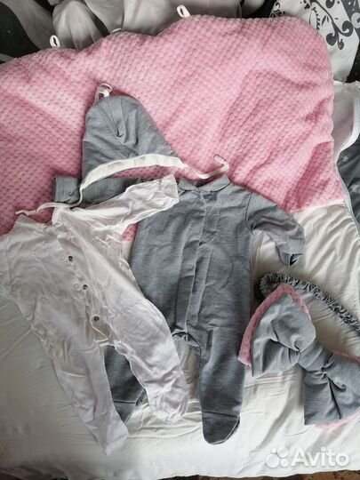 Конверт на выписку для девочки зима