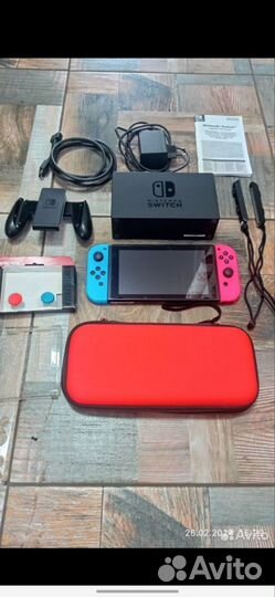 Nintendo switch v2 прошитая