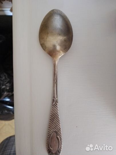 Ложка столовая серебро