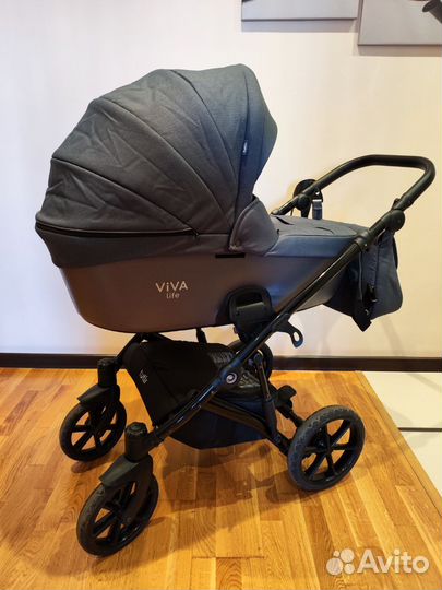 Коляска 2 в 1 Tutis Viva Life Luxury 2021