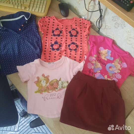 Детские вещи пакетом на девочку 2-3 года
