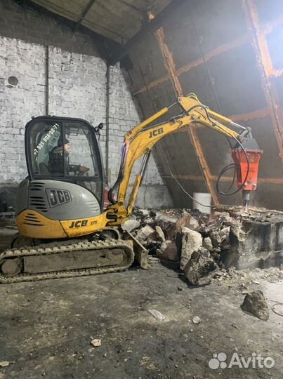 Ямобур Гидромолот Мини экскаватор Jcb Миниэкскават