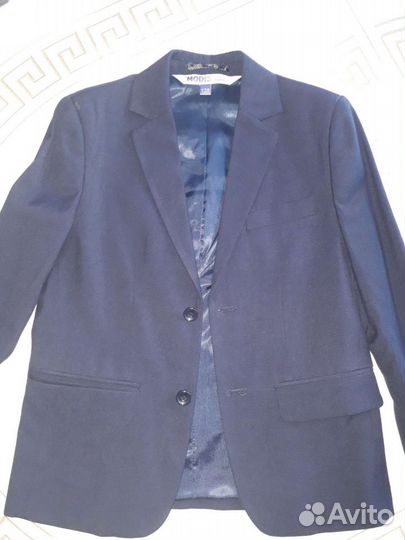 Пиджак школьный для мальчика 128