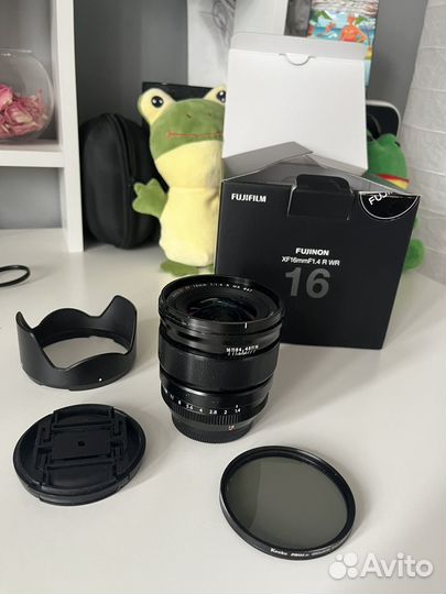 Объектив Fujinon XF 16mm f/1.4 R WR