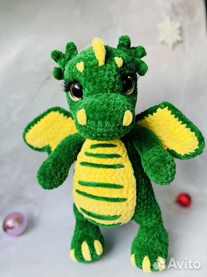 Вязаный дракончик