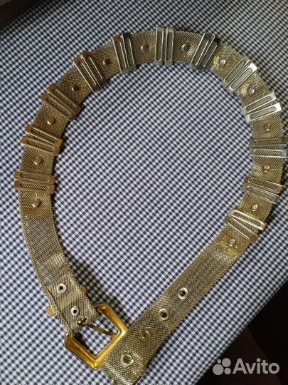 Женский ремень железный