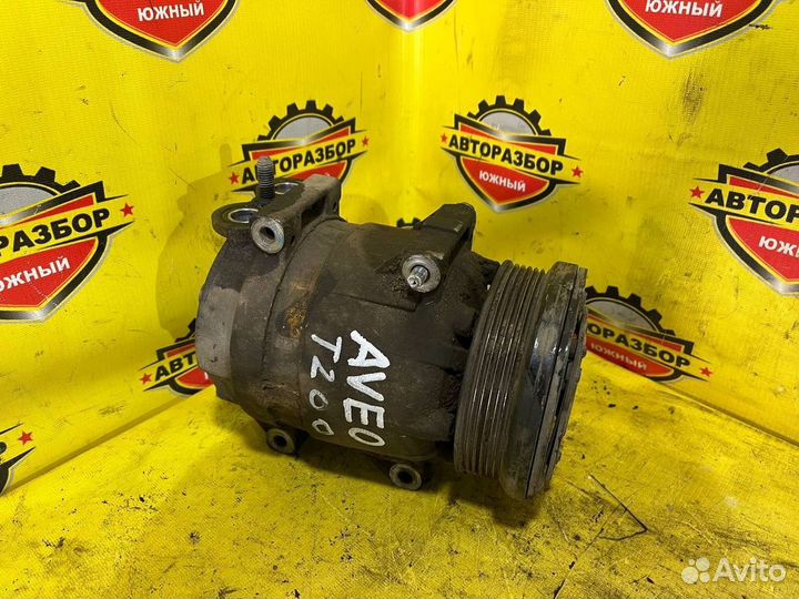 Компрессор кондиционера Chevrolet Aveo T200 1.4