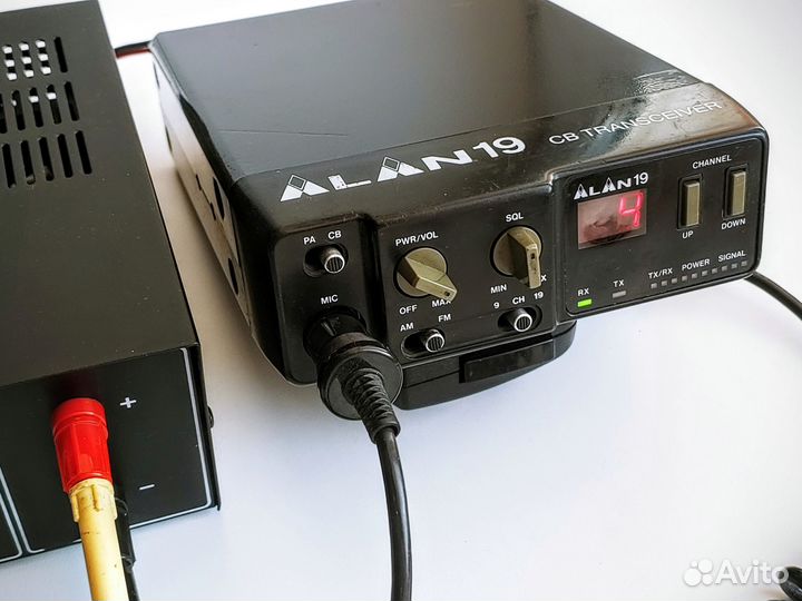 Рация алан 19 и блок питания
