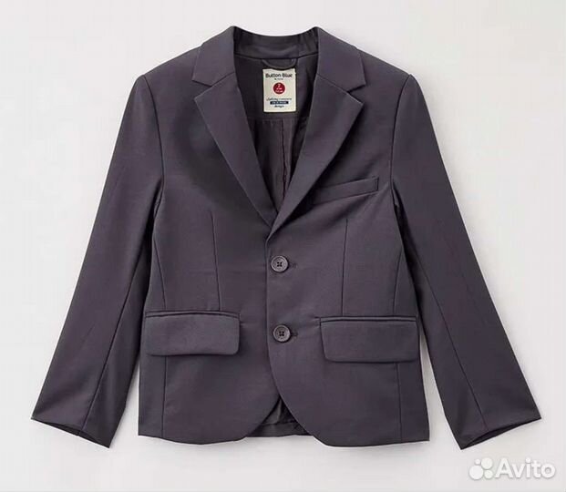 Костюм школьный Button blue новый
