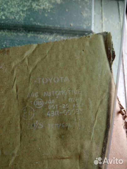 Оригинальное стекло Camry, Toyota Camry XV 40