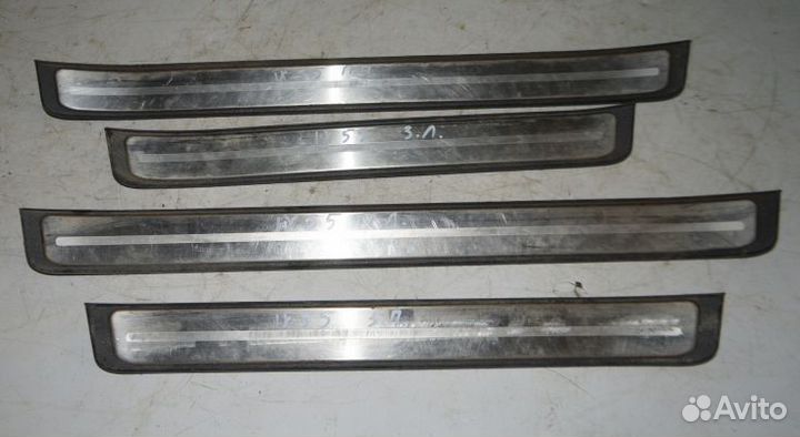 Накладки внутр порога 4 шт. Hyundai ix 55