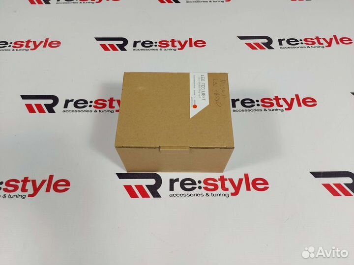 Комплект туманок Nissan 2 уха 2 режима LED