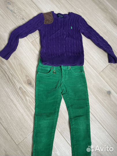 Джемпер и брюки девочка 4/5 лет