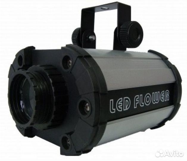 Светомузыка LED Moon Flower RGB Линза Mic DMX Pro