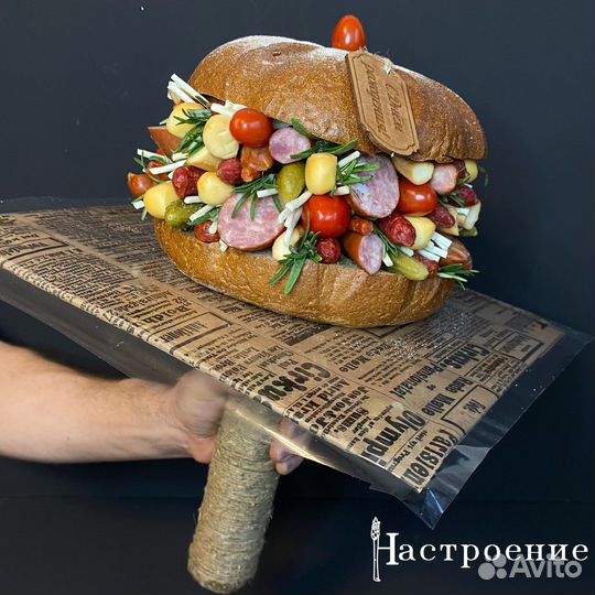 Съедобные мужские букеты