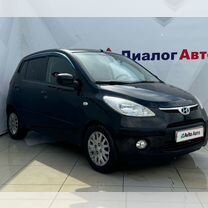 Hyundai i10 1.1 MT, 2008, 131 432 км, с пробегом, цена 378 000 руб.