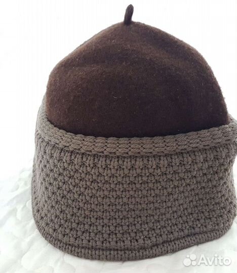 Шапка Mayser, р.М, 100 шерсть, новая