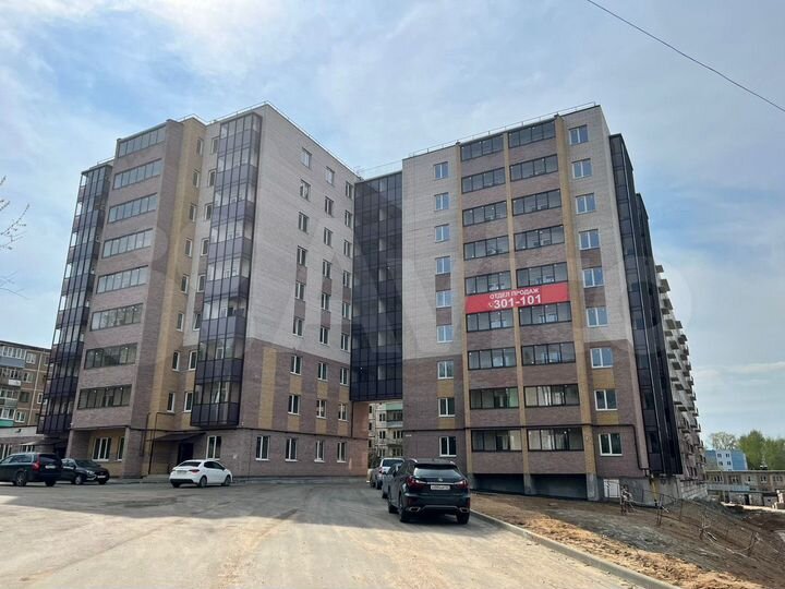 2-к. квартира, 70,6 м², 4/9 эт.