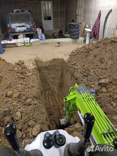 Аренда спецтехники мини-экскаватор
