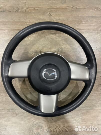 Руль mazda 2 2008 год