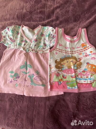 Пакет вещей на девочку на 1-2 года