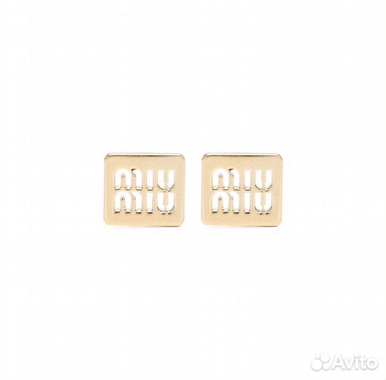 Серьги Miu Miu оригинал новые