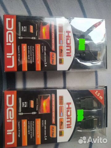 Шнуры соединительные hdmi и S-VHS