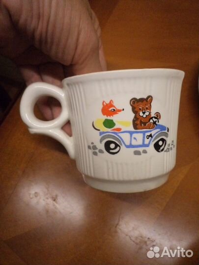 Детская посуда СССР