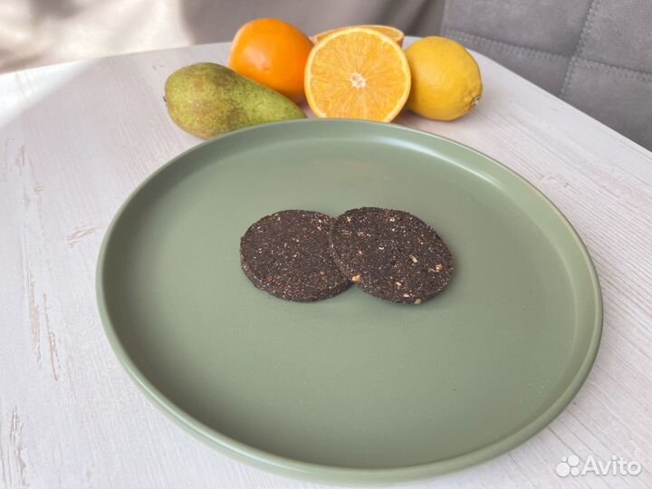 Печенье шоколадное из Зеленой Гречки