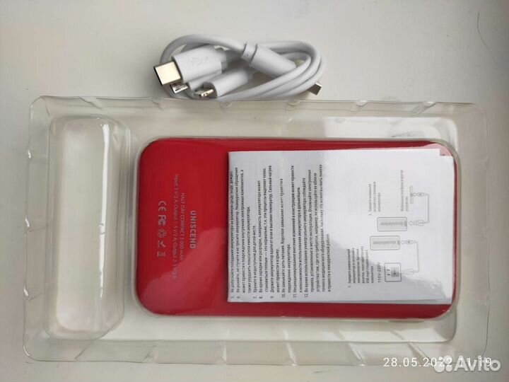 Новый Power bank 5000 mah