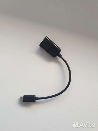 Кабель OTG USB - Micro-USB, рабочий, новый